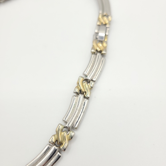 Silver and Gold Vintage Unisex Necklace ☀️ 3/$40 - Picture 4 of 6